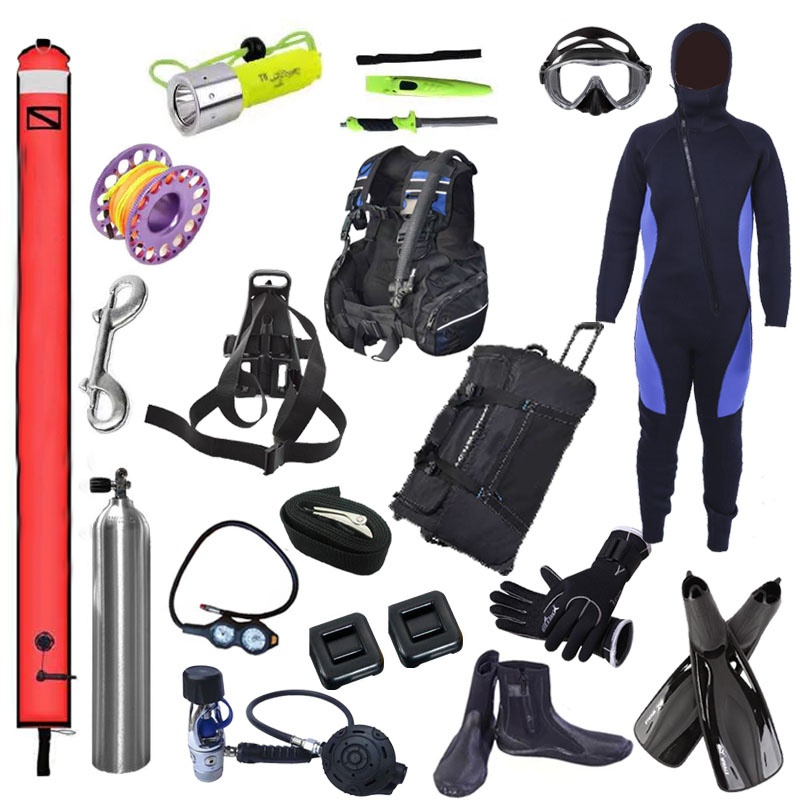 自攜式潛水裝備、水面供氣式潛水裝具