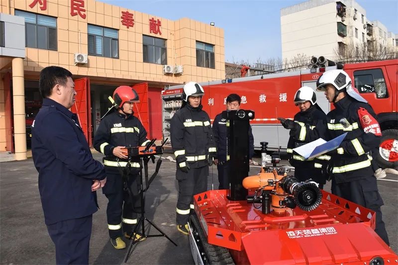 &ldquo;新戰(zhàn)友&rdquo;入列，使命必達， 北京凌天智能助力東營油田消防隊