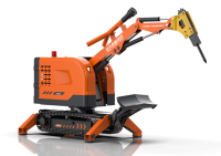 破拆機(jī)器人（音視頻傳輸、環(huán)境氣體探測(cè)+配備破碎錘、圓盤(pán)鋸、液壓剪、夾抓裝置等屬具，具有破拆、切割、剪切、抓取等功能）